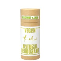 Bergamoti-laimi vegan-deodorant kandelillavahaga